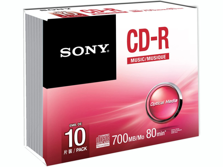Sony CD-R music 700 MB/80 min Sony CD-R music 700 MB/80 min