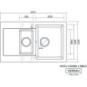 Kernau KGS H 6080 1,5B1D White Kernau KGS H 6080 1,5B1D White