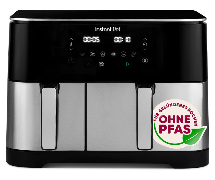 Instant Pot Vortex Dual 11L PFAS-Free Air Fryer Instant Pot Vortex Dual 11L PFAS-Free Air Fryer