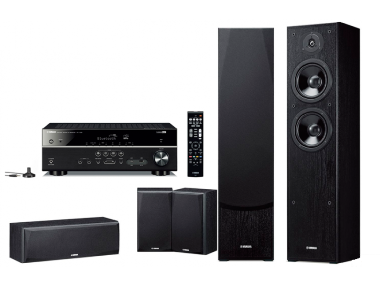 Yamaha Kino SYSTEM 385 (RX-V385 + NS-F51 + NS-P51) Black