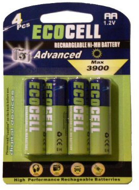 Аккумуляторы Ecocell AA (LR06) NiMH 4шт