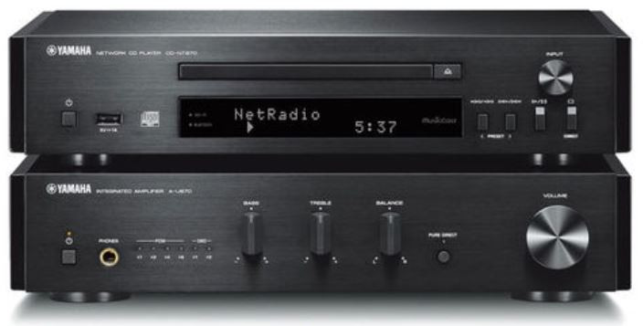 Yamaha MCR-N870 Black without acoustics