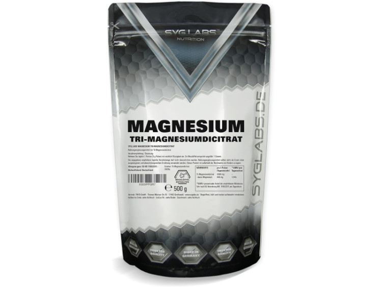 Syglabs Tri-Magnesium Dicitrate 500 g Syglabs Tri-Magnesium Dicitrate 500 g